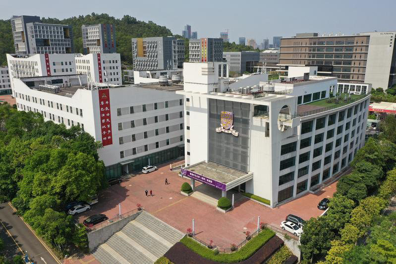 【航拍深圳】鸟瞰香港中文大学(深圳)美丽校园|毕业生|深圳|香港中文