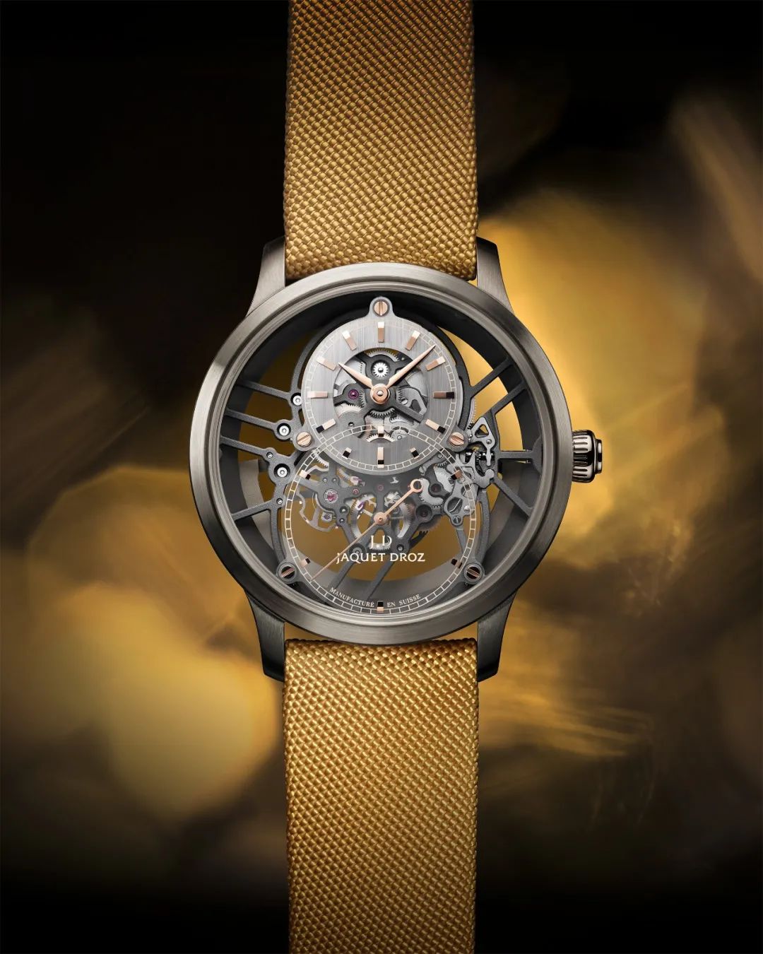 雅克德罗发布三款全新大秒针镂空腕表