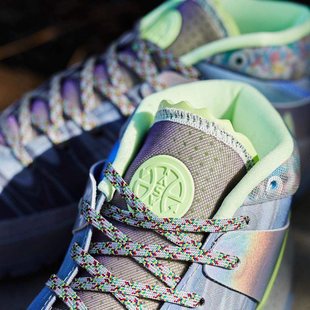 酷似极光图案kd13全明星配色即将发售