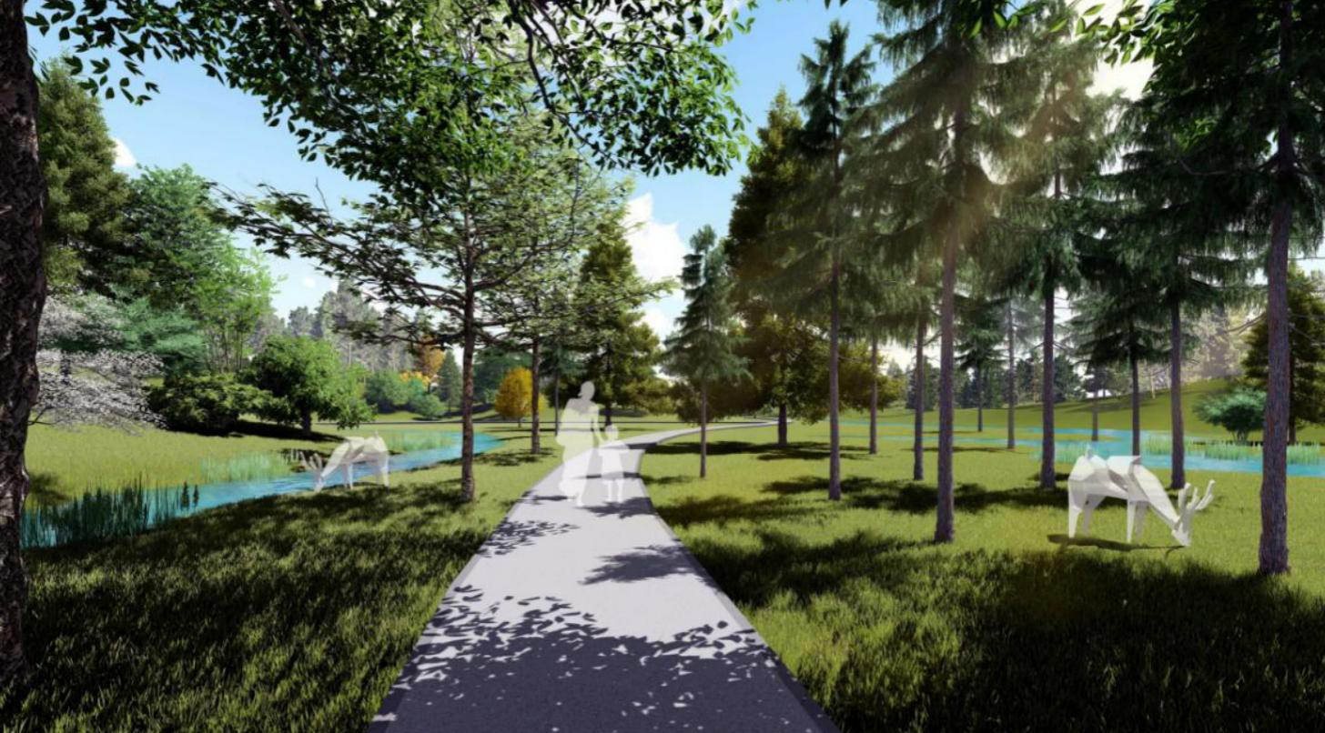 绿丽港建成效果图