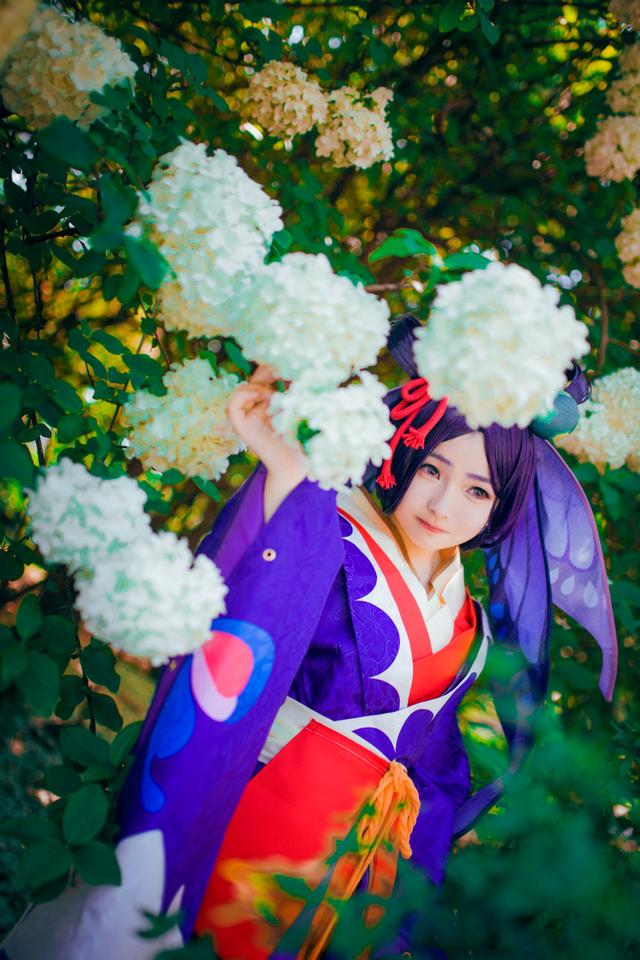 tya事务所 阴阳师 蝴蝶精cosplay