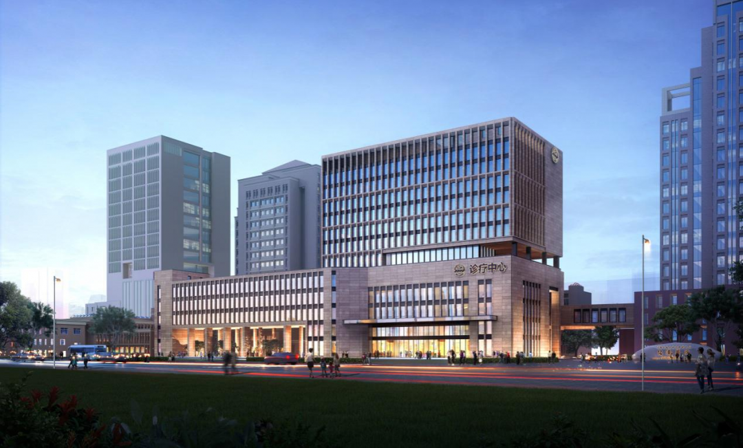 便民这7家医院的诊疗中心正在建设效果图公布
