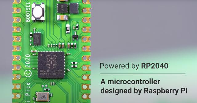 raspberry pi pico 是一款搭载了 rp 2040 芯片的微处理器开发板.