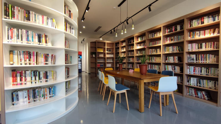 临安锦城街道图书馆兰岭书房开馆