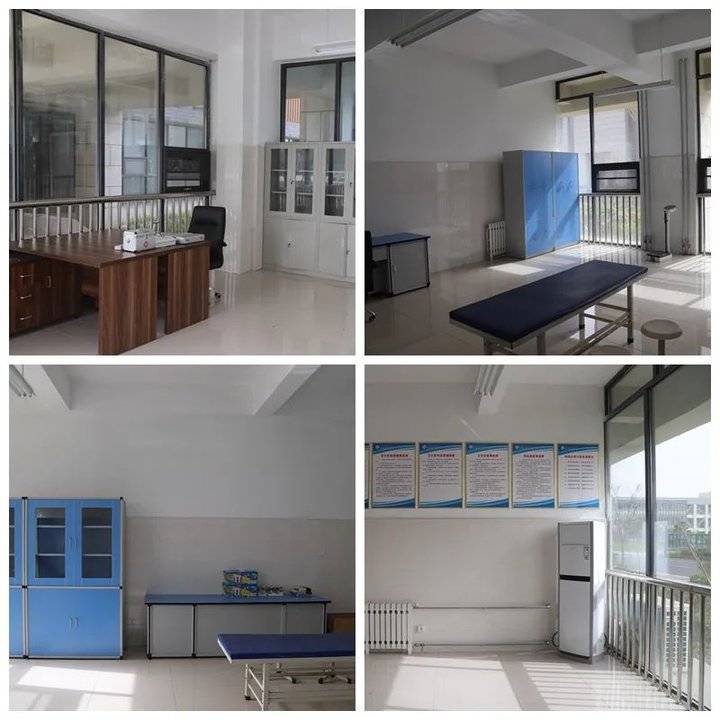 来问诊的同学卫生室外景卫生室外景据悉,为贯彻《学校卫生工作条例》