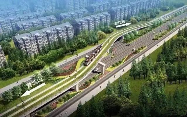 成灌,三绕,成乐,蒲都四条高速公路打通,羊西线快速改造工程,都江堰m