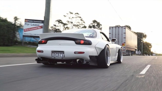 酷车赏:优雅的jdm 海外车主打造马自达rx-7猎装版