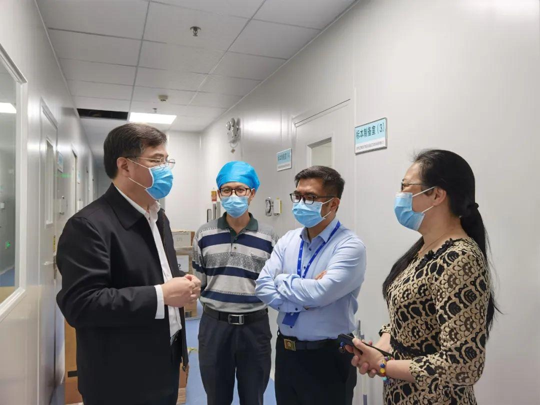 最高日检4万份肇庆市城市核酸检测基地落成启用