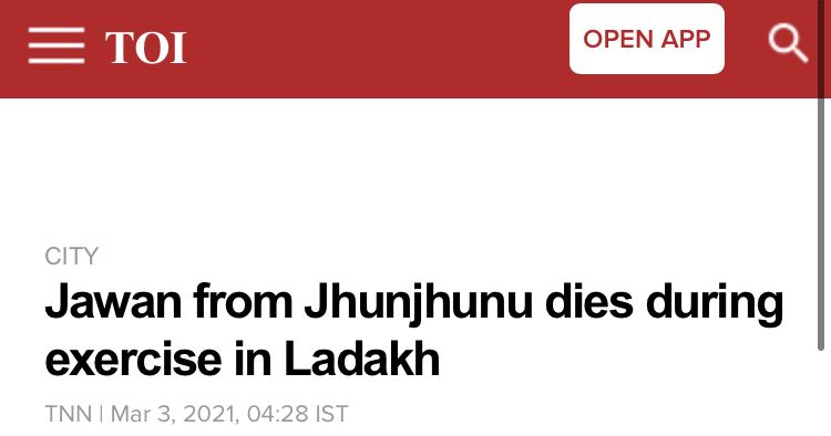 印军在中印边境演习出事故：坦克掉进壕沟，士兵被压死休闲区蓝鸢梦想 - Www.slyday.coM