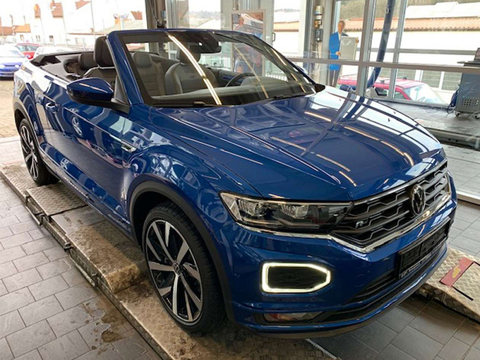 大众全新探歌敞篷版实拍 搭1.4t引擎,翻毛皮内饰,双门2 2布局