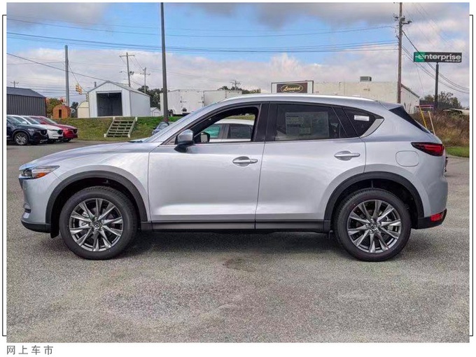 马自达新款cx-5到店实拍!搭2.5t 6at,配熏黑格栅更运动