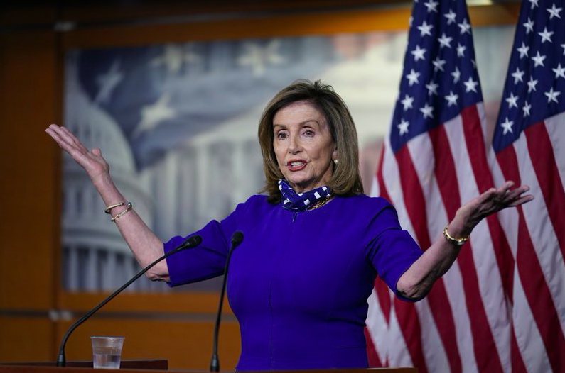 南希·佩洛西图源:每日邮报佩洛西在发给福克斯新闻的一份声明中说道