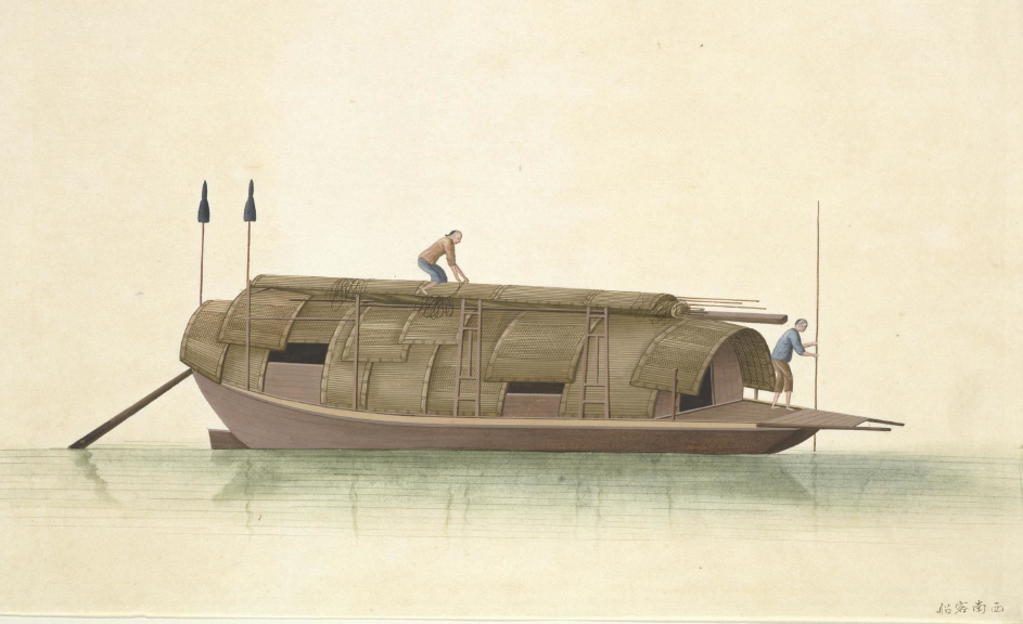 京杭大运河上的那些船