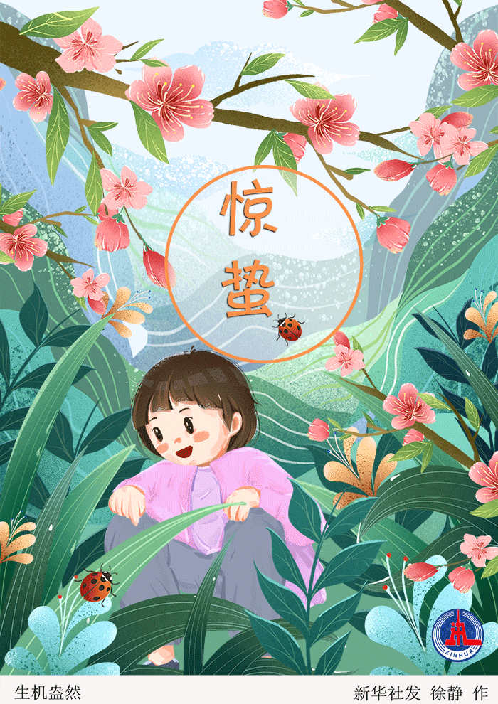 动图插画|惊蛰