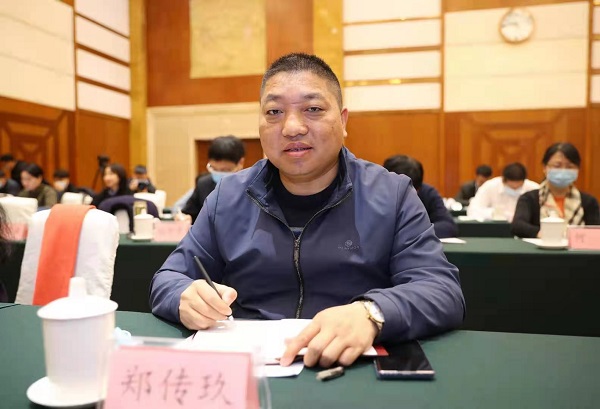 全国人大代表,遵义神曲乐器制造有限责任公司总经理郑传玖(资料图)