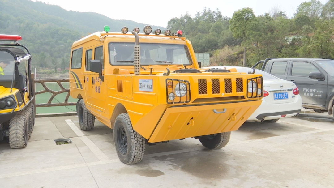 酷炫!黄岩购置了5辆水陆两栖车,有这些用途