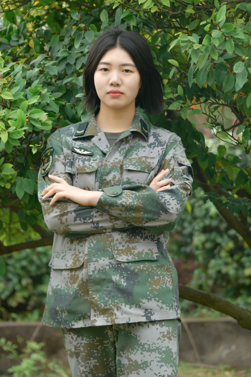 集体亮相,感受女军人的排面