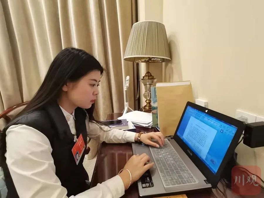 徐萍。来源:川观新闻