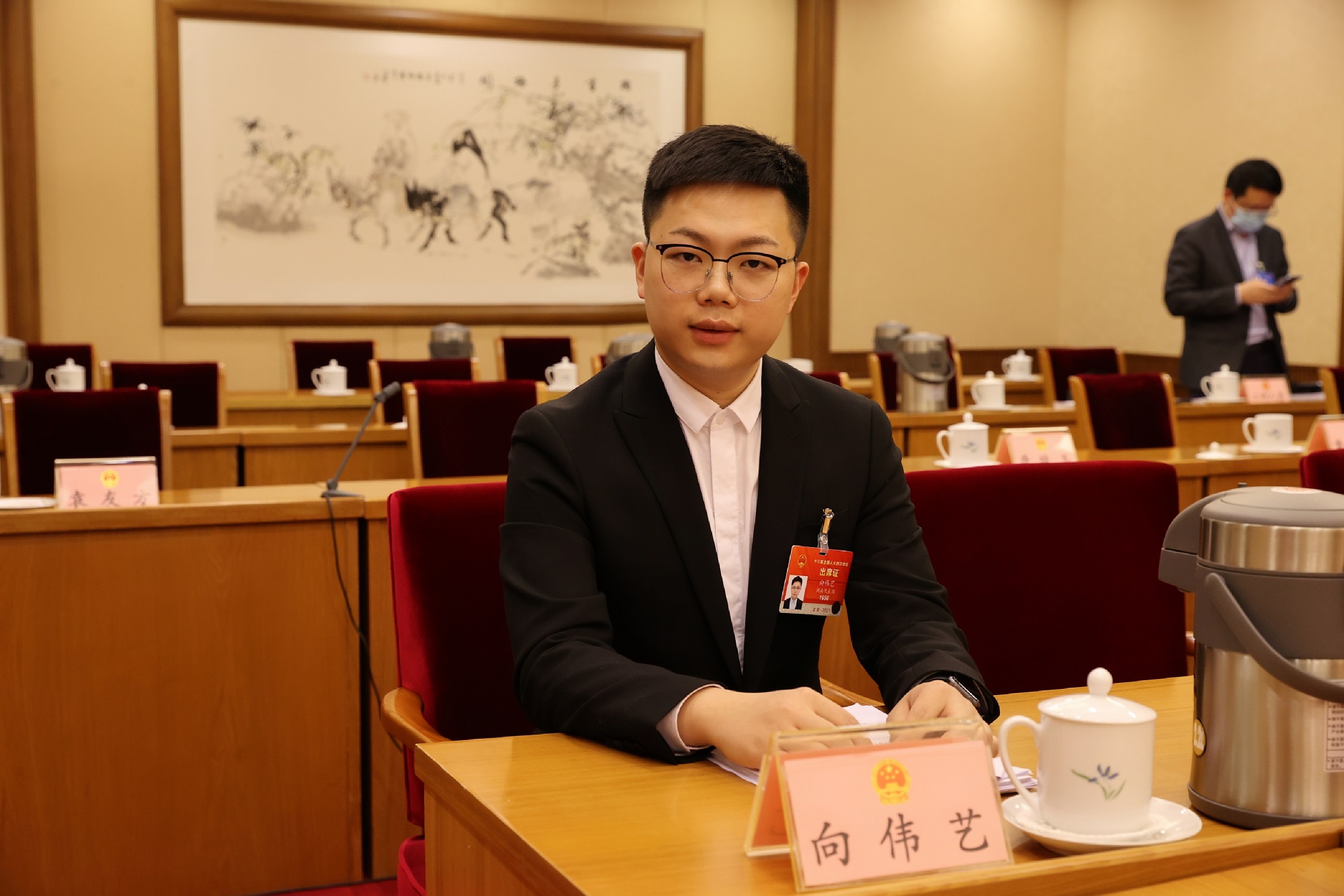 向伟艺代表突出惩治多发性侵财犯罪守护群众生命财产安全