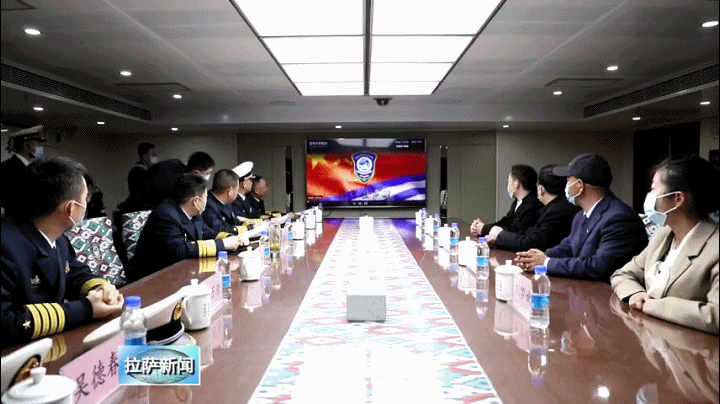 惊不惊喜055大驱拉萨舰意外曝光一窥万吨大驱上的生活是否惬意