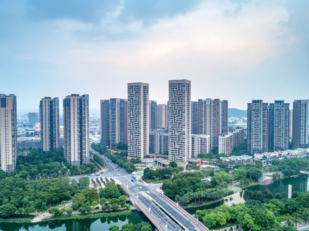 佛山市陈村公园和住宅区 图源:视觉中国