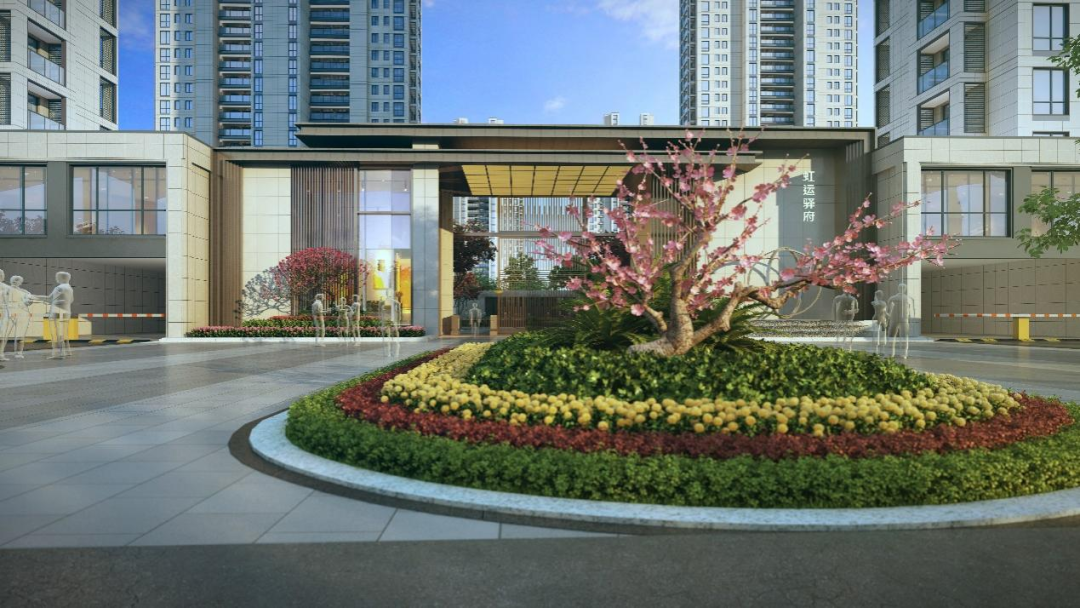 (虹运驿府意向图)家中装修,运货时,不必担心电梯停电时需楼上楼下的"