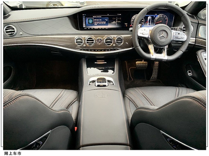 奔驰s65amg最终版实拍搭60tv12引擎古铜色轮毂限量130台