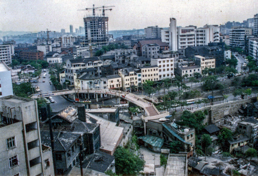 临江门老照片(1993年)  罗大万 摄