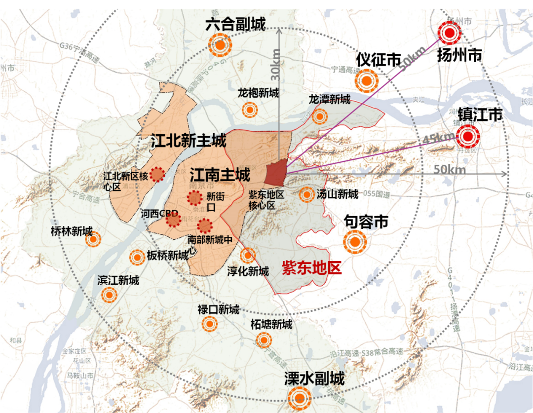 南京都市圈空间范围公布,丹阳,扬中等多地未入围,句容