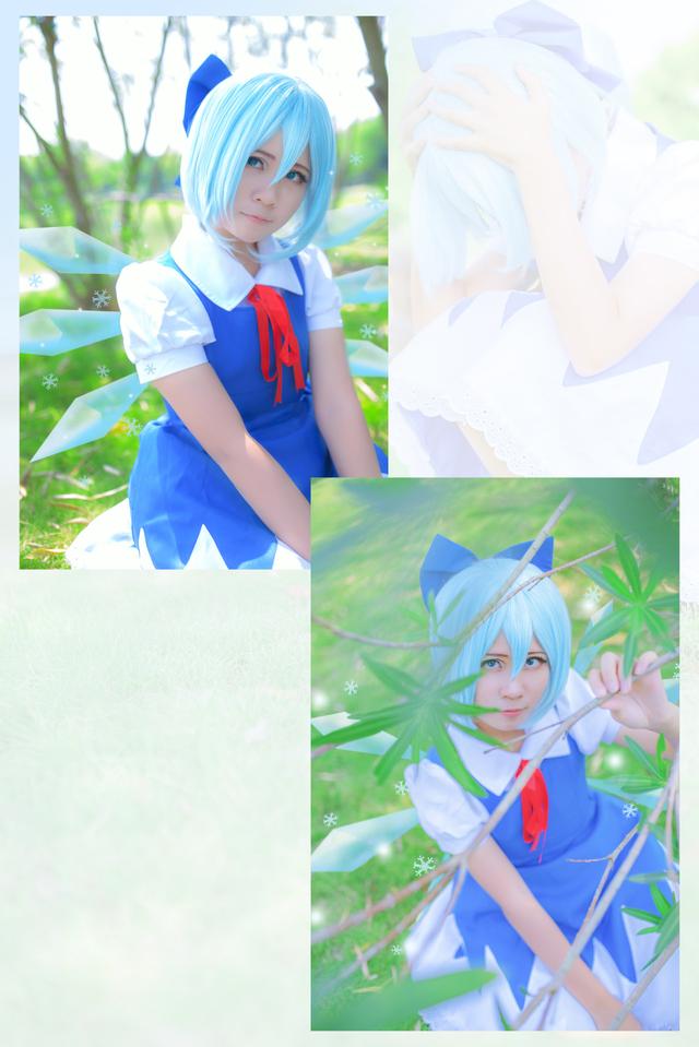 东方project琪露诺cosplayあたいってば最强ね