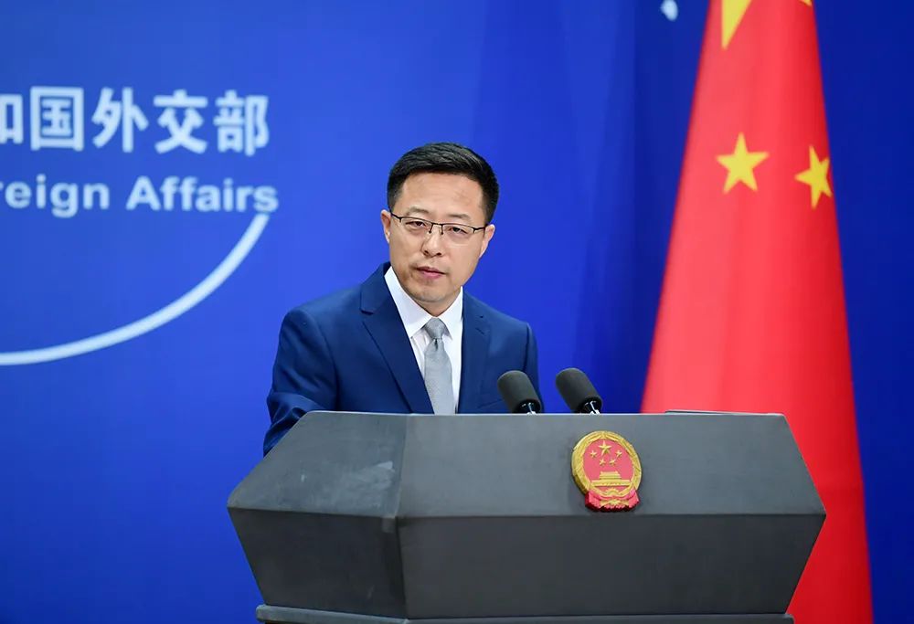 赵立坚图源:外交部网站