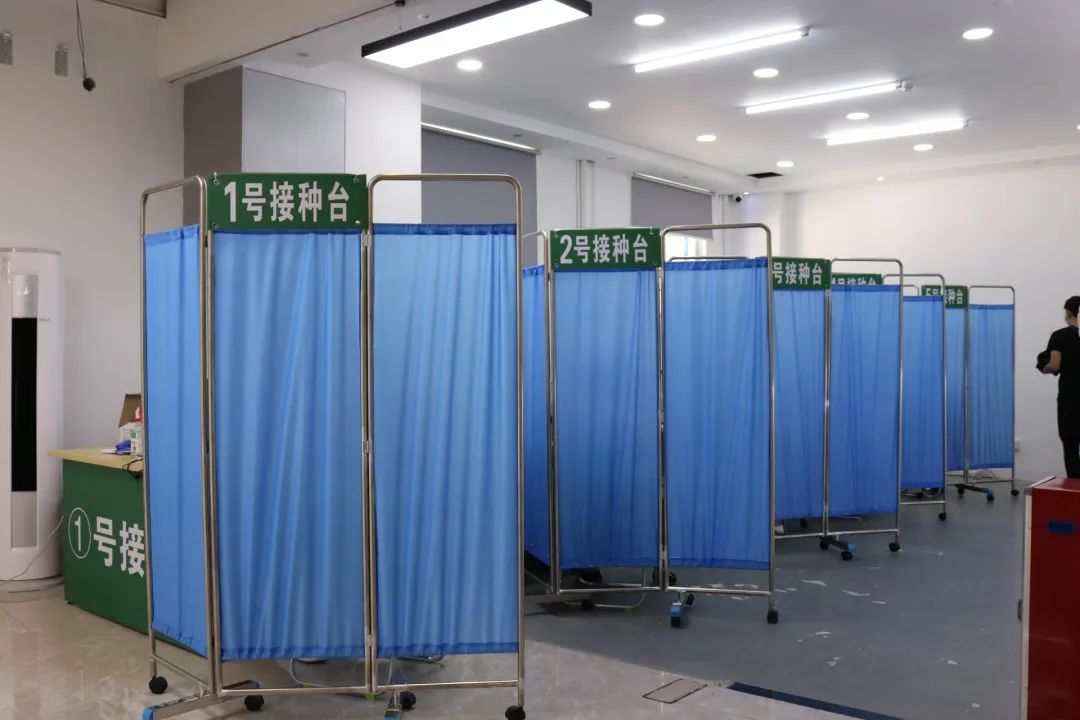 我为居民办实事丨广一电商园设置新冠疫苗临时接种点,已为中大纺织