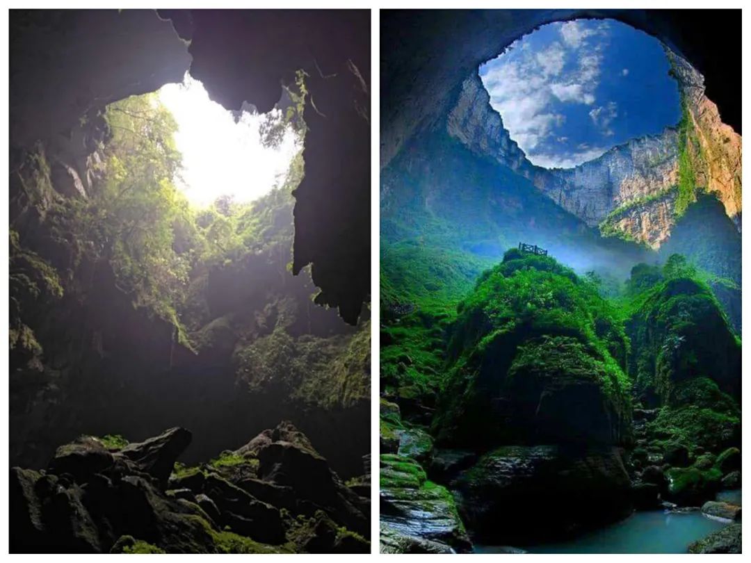 【地理探究】天坑,就是天上掉下来的大坑?!|天坑_新浪新闻