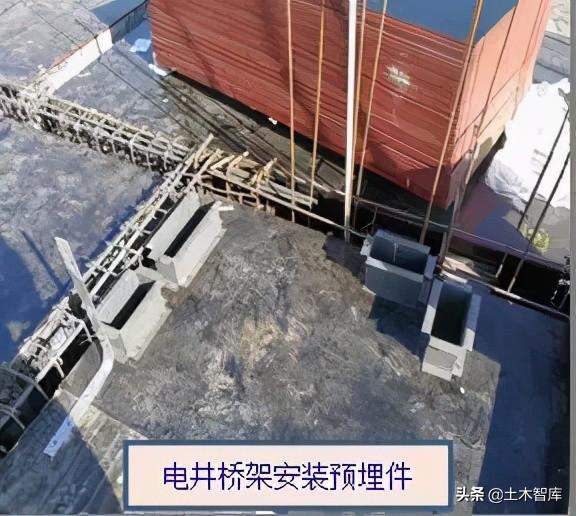 桥架免留洞预埋件施工工艺,示例分享