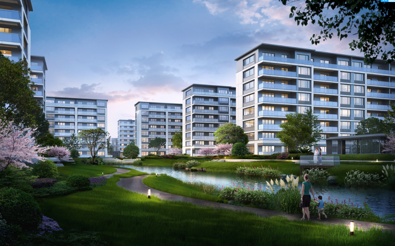 奥璟园限定滨水席位臻藏把春天搬进家里