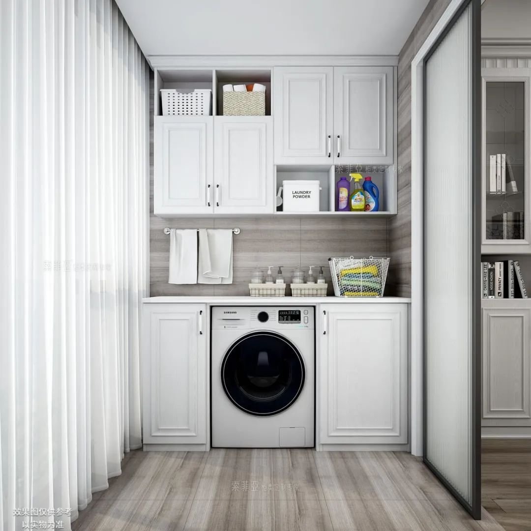 业主群疯传!有洗衣机的阳台这样设计