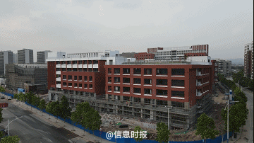 今年3月，正在建设中的清华附中湾区学校。信息时报记者 叶伟报 摄