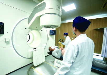 患者只花23分钟"走完"放疗全流程