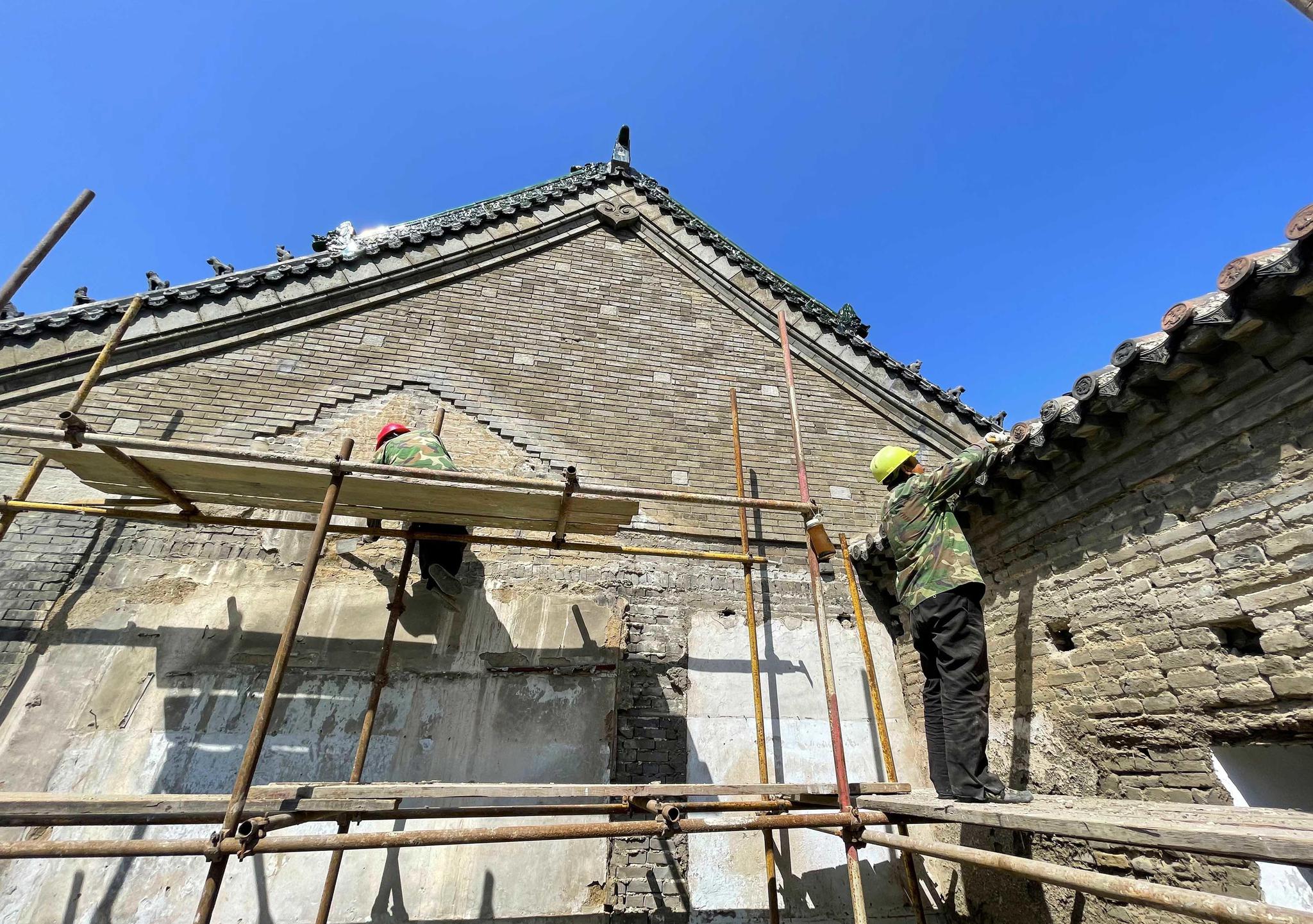 潍坊城隍庙开始大修力求恢复古庙原貌
