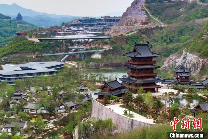 航拍第十一届江苏省园艺博览会园区 传承园林经典|南京市|江苏省|航拍