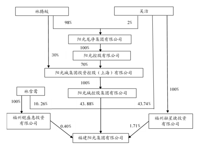 （来源：福建阳光集团2020年12月发行文件）