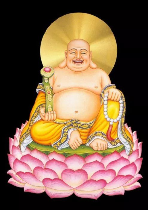 弥勒佛恭祝您:愿您父母福如东海,寿比南山