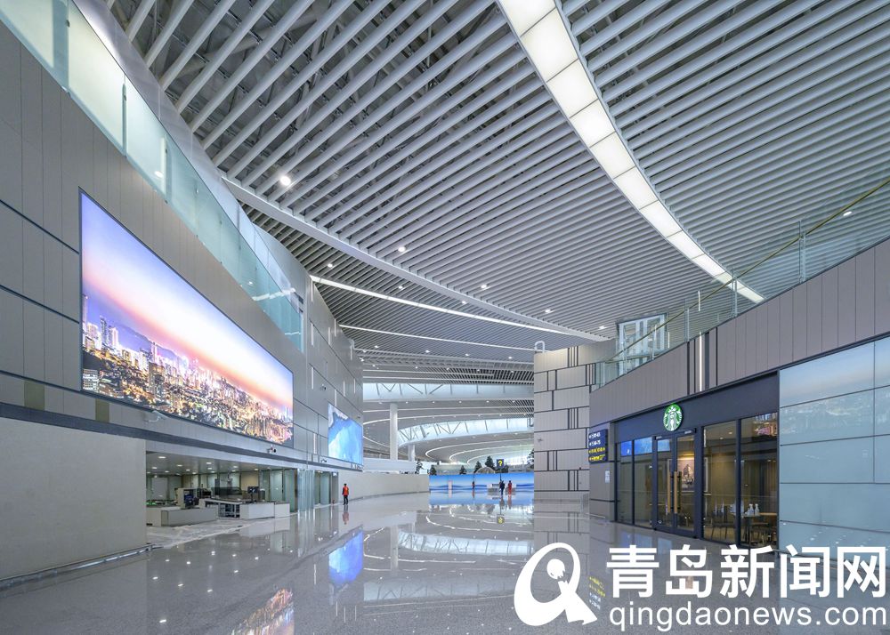 青岛胶东国际机场揭开面纱海量内景大片来啦