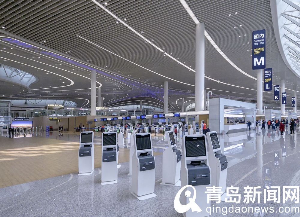 青岛胶东国际机场揭开面纱海量内景大片来啦