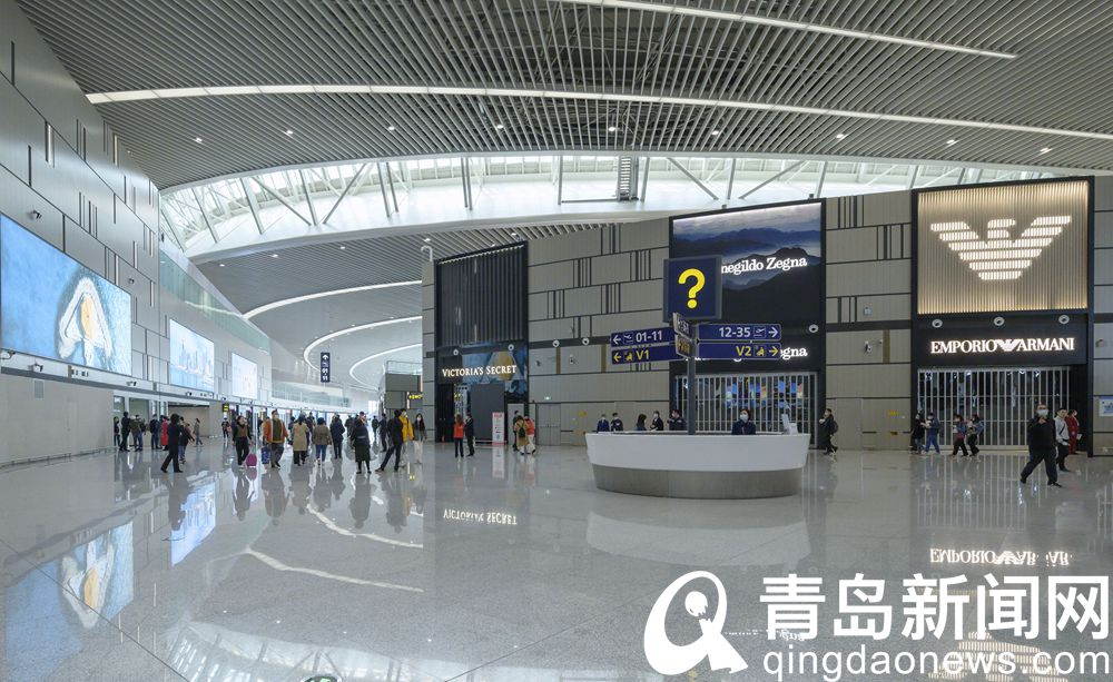 青岛胶东国际机场揭开面纱海量内景大片来啦