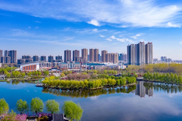 江苏东海打造百姓可观可感水晶蓝天空