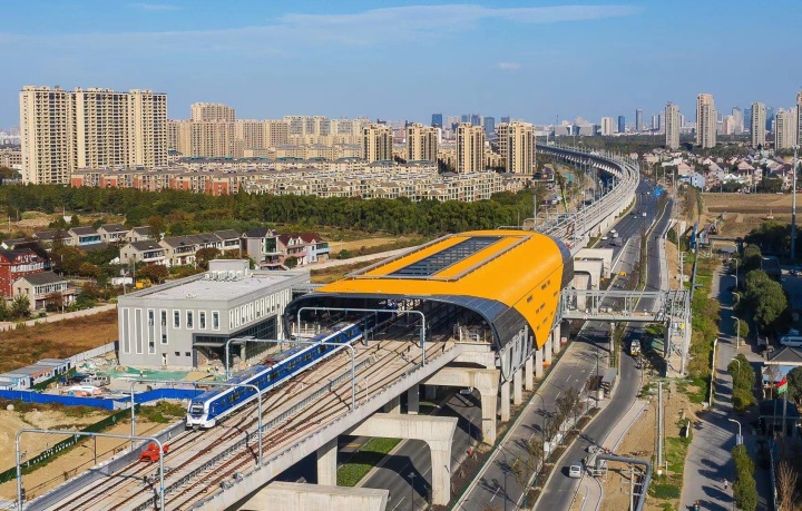 正文  预计今年6月底,连接杭州和海宁的杭海城际铁路将建成通车,届时