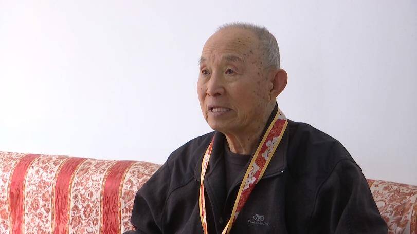 今年95岁的刘光照,是新中国成立前解放军参战老兵.