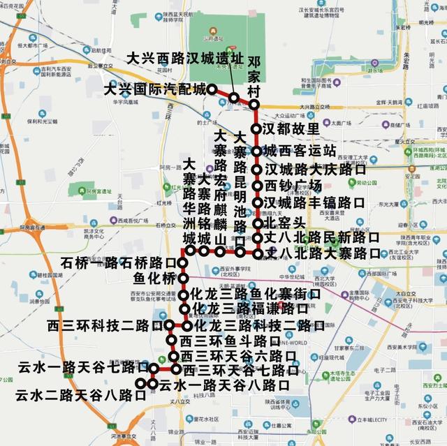 西安人出行注意公交187路525路186路近期调整线路