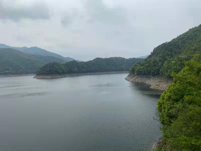 皎口水库4月15日早上8时水位50.1米